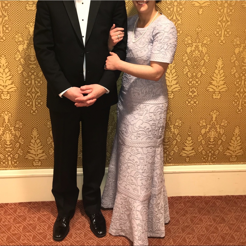 Modest formal gown